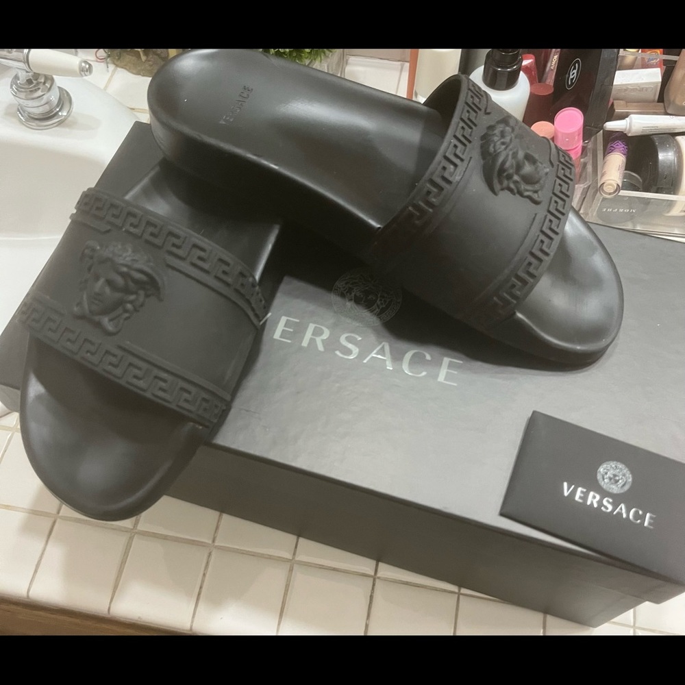 Mens Versace Slides